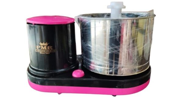 2 litres Table-Top Wet Grinder | 150 Watts | Shockproof ABS Body | 4-Way Grinding | Easy Clean & Maintenance | Stainless Steel Drum | 2 Years Manufacturer’s Warranty |(Pink & Black)
