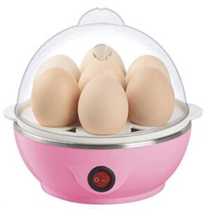 SOFLIN Egg Boiler Electric Automatic Off 7 Egg Poacher For Steaming, Cooking, Boiling And Frying, (350 Watts,Multicolor)