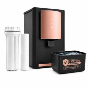 AQUAULTRA M4 RO+UV Water Purifier for home | Triple Mineralizer | Long life | Mega Pre filter | 60% Water Savings | 8-Stage Purification | 9L Rust-Proof & Anti-Corrosive Food Grade Storage