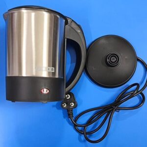 Electric Kettle of 1 Litre, 1350 watt of stainless steel