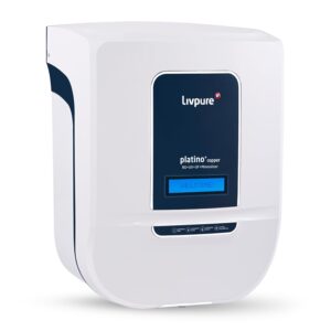 Wall Mounted Electric Water Purifier | RO + UV + UF Filtration System | Compact Vertical Design | White Finish | For Home & Kitchen Use
