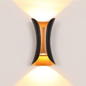 Gesto 10W Waterproof Led Wall Light for Home Decoration ? Up Down 2-Way LED Wall Lamp | IP65 Outdoor Fancy Wall Lights for Balcony,Gate,Elevation,Garden,Patio | Decorative Wall Mount Light -Pack of 1