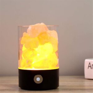 3NH? The new family-style table lamp night light table salt lamps books student atmosphere decorative lights USB LED night light bedroom with a sleeping smart home ideas (size: USB plug black)
