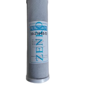 ZENKO R0 CTO Activated Carbon Block Filter 10 Inch All Types of Water Purifiers Up to 25 Lph, For Home And Kitchen