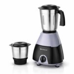 Wonderchef Vista Neo Mixer Grinder for Kitchen, 500W, 2 Multi-purpose Jars, Stainless-steel Blades for Masala, Chutney, Idli/Dosa Batter, Puree, Paste, 3-Speed Control, Pulse Function, 2-Yr Warranty