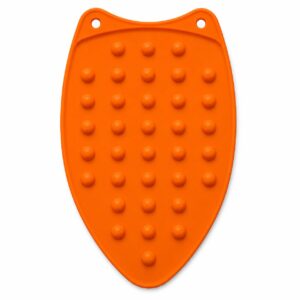 MeeTo Silicone Iron Mat Heat-Resistant Rest Pad Flexible Waterproof Insulation Mat Ironing Board