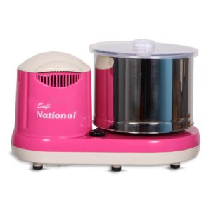 Sufi National Abs Smart Wet Grinder, 2L (Pink) Output - 150 watts, Input 230 V