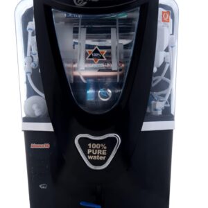 Crystal RO+UV+UF+TDS+ZINC 7 Stages of Purify 12L Water Purifier Suitable for Fully Automatic RO Home and Office (1 Year Warranty On Motor & SMPS) Color - Black