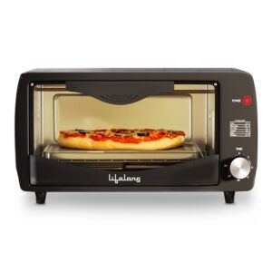 Lifelong OTG 9 Litre - Electric Oven Toaster Griller for Kitchen, Constant Temp - 850W Auto Shut Off & 30 Min Timer Control- Machine for Baking Pizza, Cake, Grilling Chicken & Toasting Bread (LLOT09)