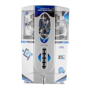 ROYAL AQUAFRESH Opel RO + UV + UF + TDS 18 liter Water Filter Electric Water Purifier Fully Automatic RO BIS Certified (IS 16240:2023) (1 Year Warranty On Motor & SMPS) (Omega Opel Model)
