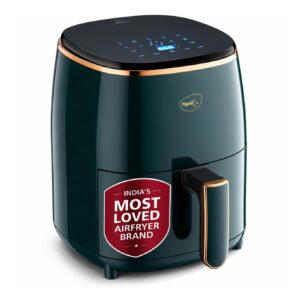 Pigeon Healthifry Digital Air Fryer, 360? High Speed Air Circulation Technology 1200 W with Non-Stick 4.2 L Basket