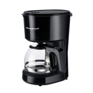 Morphy Richards Europa Drip Espresso Coffee Machine|600W Drip Coffee Maker|6-Cups Capacity|Anti-Drip Function|Dry Heat Protection|Warming Plate|2 Years Product Warranty|Black