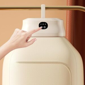 Electric Fast-Drying Machine with Adjustable Timer & Hassle-Free Setup Low Noise, Energy Saving, For Apartment, RV, Travel, Small Spaces Heat Warmer For Baby & Light Clothes (Multi)