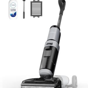 Tineco Floor ONE i5 Stretch Plus 2 Smart Cordless Wet & Dry Vacuum Cleaner & Mop for Hard Floors, 180? Flat Design, Clean Tough Stains & Pet Hair, Self-Cleaning Brush, 2 Yr Warranty