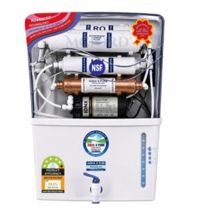 Aqua X pure? Originial Grand Plus Smart RO Water Purifier for home | RO+UV+UF+ORC Copper & Zinc Technology | High TDS Membrane |12-Stage Filteration | 20 LPH | 1 Year Warranty.