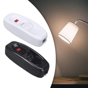 ZOOMELLA Light Switch Easy to Use Appliance Switch for Table Lamp Desk Light Bed Lamp White|Home & Garden |Lighting Parts & Accessories