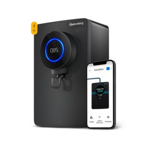 Atomberg Intellon - India?s 1st Adaptive Water Purifier*| RO+UF+UV+Alkaliser | Zero Cost for 2Yrs | 4 Modes | TDS-Based Filtration | Smart IoT | 7-Stage | Retains Minerals | 8L | 2Yr Warranty | No AMC