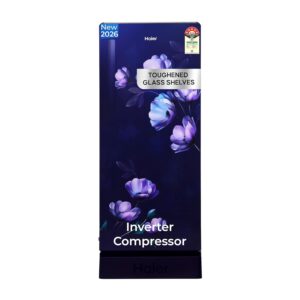 Haier 190 L 5 Star Direct Cool Inverter Single Door Refrigerator with Fast Ice Making, Easy Clean Back, Large Vegetable Box (HED-205TMIBA-N, Marine Ivy, Base Stand Drawer, 2026 Model)