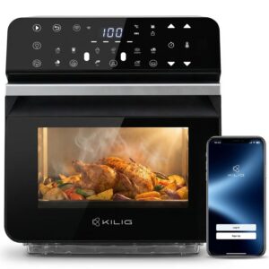 KILIG Nexa SteamX 10.5L Steam Air Fryer, WiFi App, 100% Toxin-Free