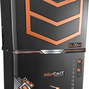 AquaDart Alkaline + ORP with Copper + RO + UV + UF + TDS Controller/Adjuster RO Water Purifier-12 Liter Storage Home and Office (Made In India)