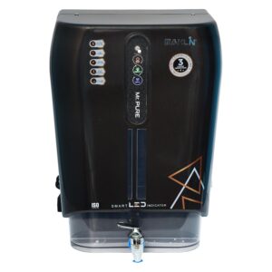 MAKLIN MR.PURE SMART TOUCH LED INDICATOR DISPLAY RO Water Purifier with COPPER, UV, UF, TDS ADJUSTER, MINERALIZER, ALKALINE, ZINC With 12 ltr Storage & High TDS 2500 Membrane For Home and Office