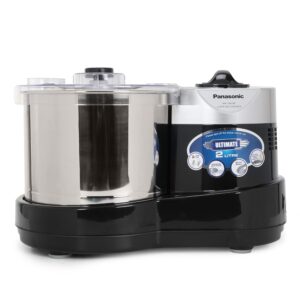 Panasonic MK-SW260 (Black) | Super Wet Grinder | Capacity 2 LTR | with Timer | Warranty 2 Years Product & 5 Years On Motor