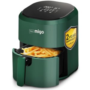 Impex Digital Air Fryer 10 in 1 | 1200 W Oil-free Cooking | 4.5 L Instant Electric Air Fryer for Home Auto Cut Off, Fry, Grill, Roast, Steam, and Bake | 2 Years Warranty