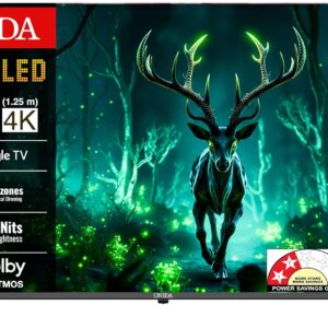 ONIDA 127 cm (50 inchs) Nexg Series 4K Ultra HD Smart QLED Mini LED Google TV MZ50MIN
