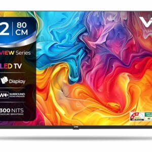 VW 80 cm (32 inches) Pro Series HD Ready Smart QLED Google TV VW32F1