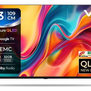 VW Visio World 109 cm (43 inches) Pro Series 4K Ultra HD Smart QLED Google TV VW43GQ2