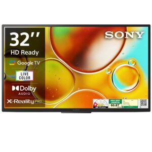 Sony BRAVIA 80 cm (32 inches) HD Ready Smart LED Google TV KD-32W835 (Black)
